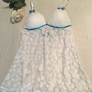 Blue and White Lingerie